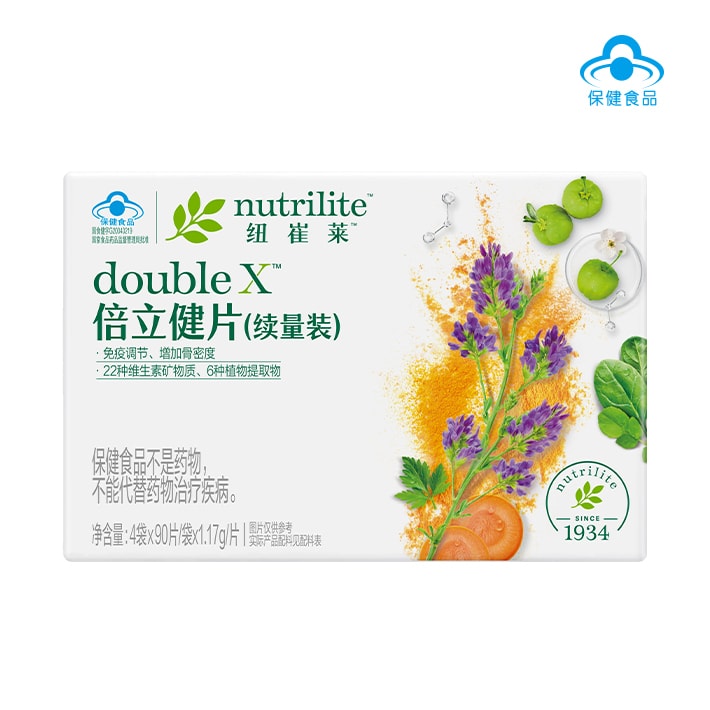 纽崔莱&reg;倍立健片续量装