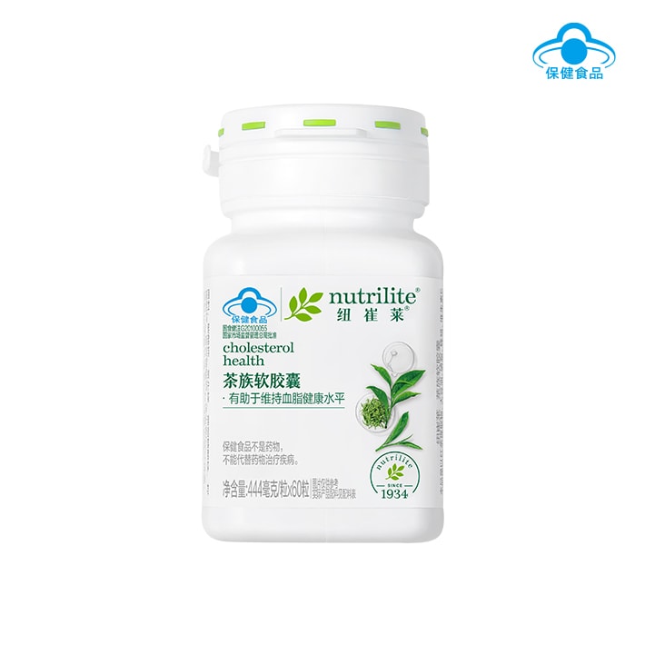 纽崔莱&reg;茶族软胶囊60粒[含茶多酚和茶黄素]