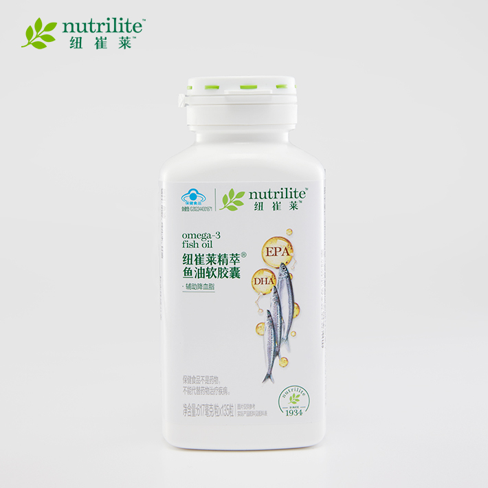 纽崔莱精萃&reg;鱼油软胶囊[纽崔莱精萃鱼油]