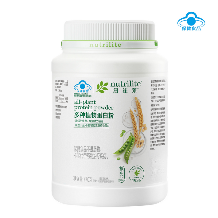 纽崔莱&reg;多种植物蛋白粉770克[优质植物蛋白质]