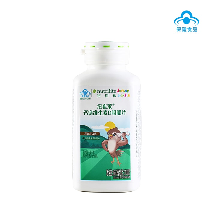 纽崔莱&reg;钙镁维生素D咀嚼片[每片提供250毫克钙]